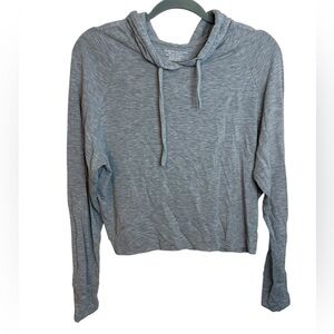 Majestic Filatures Deluxe Gray Hoodie Tee